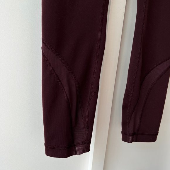 LULULEMON red high times pant wrap mesh - Picture 6 of 9